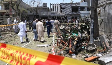 Пәкістанда зымыран снаряды жарылып, 8 адам мерт болды