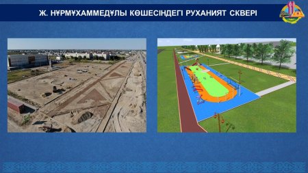 "Руханият" орталығының құрылысы жүргізілуде