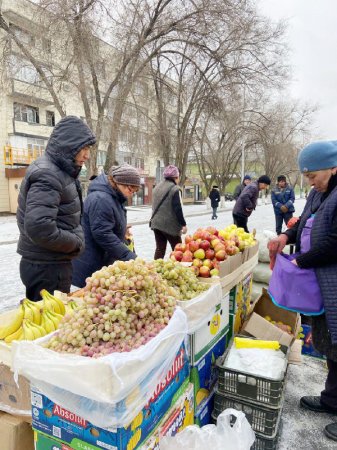 Ауданнан жеткен жәрмеңке