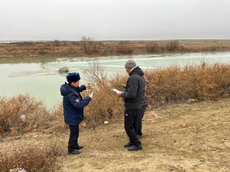 Мұздағы қауіпсіздік шаралары мен іс-қимыл ережелері