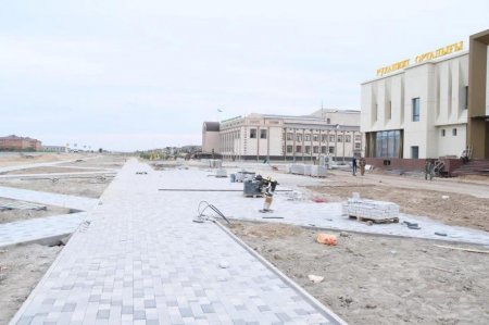 Руханият орталығының құрылысы аяқталуға жақын
