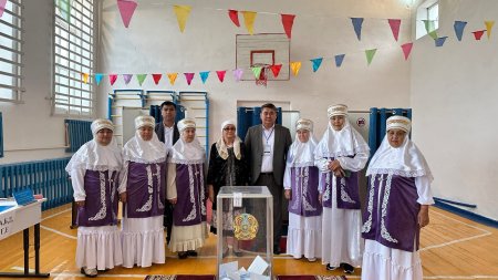 Әжелер ансамблі сайлауға белсенді атсалысты