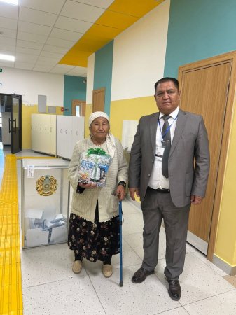 №70 учаскеде 300-ші сайлаушы тіркелді