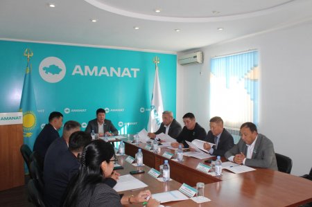 Фракция отырысында Жолдау жүктеген міндеттер қаралды