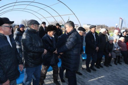 Аудан әкімі Қожабақы және Бозкөл ауылдарының тыныс-тіршілігімен танысты