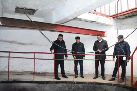 Аудан әкімі кәріздік насос станцияларының жұмысымен танысты