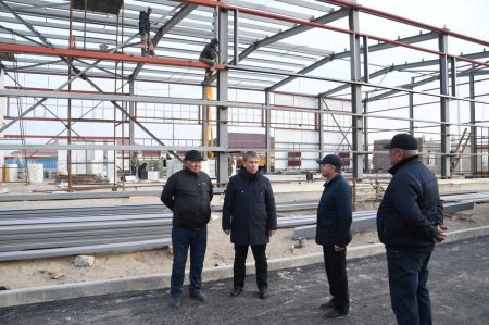 Құрылыста қарқын бар