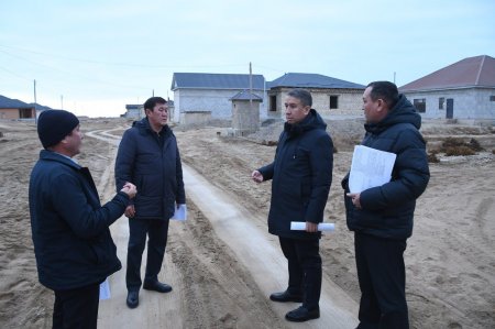 Аудан әкімі тұрғындар көтерген мәселелерге сәйкес кент көшелерін аралады