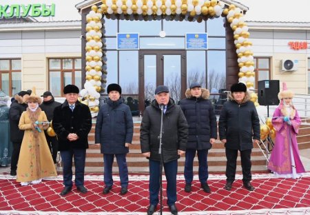 Майдакөл ауылында 100 орындық жаңа клуб пайдалануға берілді