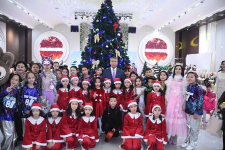 Шаттық сыйлаған шырша тойы