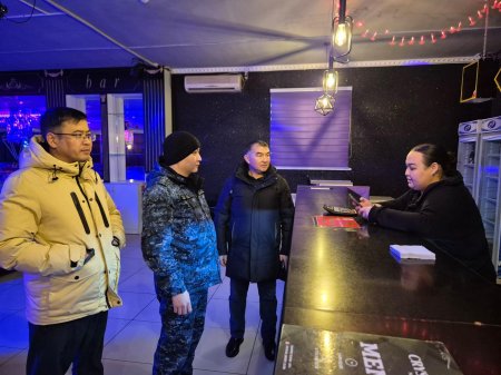 Түнгі рейд жұмыстары жүргізілді