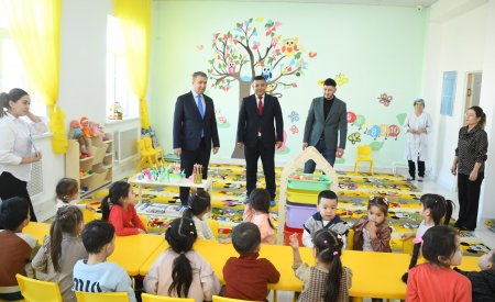 Аудан әкімі жеке балабақшалардың жұмысымен танысты