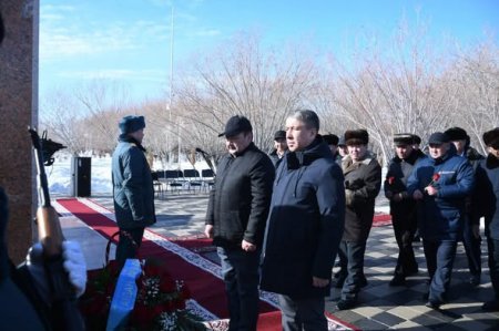 Ауған даласында қаза тапқан батырлар рухына тағзым етілді