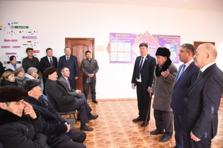 Аудан әкімі Қожабақы, Бозкөл, Кәукей және Тасарық ауылдарының халқымен кездесті
