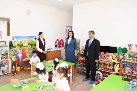 Аудан әкімі мемлекеттік балабақшалардың жұмысымен танысты