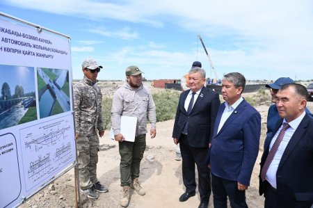 Аудан әкімі Қожабақы ауылындағы құрылыс жұмыстарының сапасын бақылады
