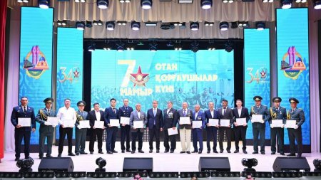 Отан қорғаушылар күніне арналған мерекелік шара өтті