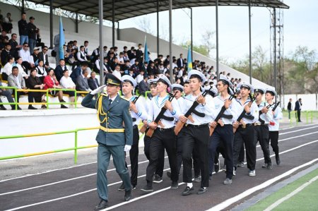 Отан қорғаушылар күніне орай әскери-патриоттық шара өтті