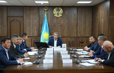 Аудан әкімі бірқатар маңызды мәселелерге қатысты мәжіліс өткізді