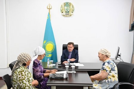 Тұрғындар жеке қабылдауда әлеуметтік мәселелерді көтерді