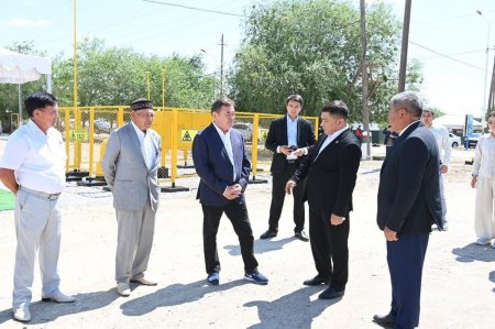 Төребай би ауылын газдандыру қарқын алды