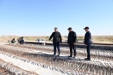 Қожабақы ауылындағы көпір құрылысының сапасы бақыланды